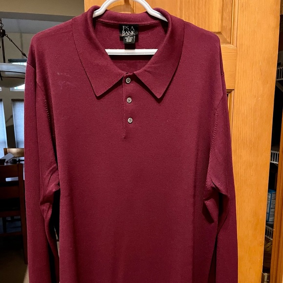 JOS.A.BANK SIGNATURE COLLECTION LONG SLEEVE SILK SWEATER SIZE XL EUC - Picture 2 of 8